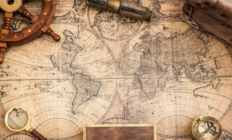 History of first world maps